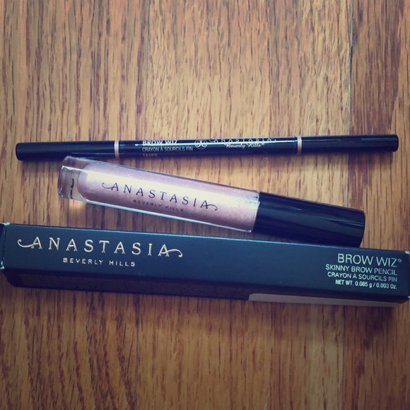 Anastasia Beverly Hills Other - Anastasia Beverly Hills Lipgloss & Brow Wiz Taupe